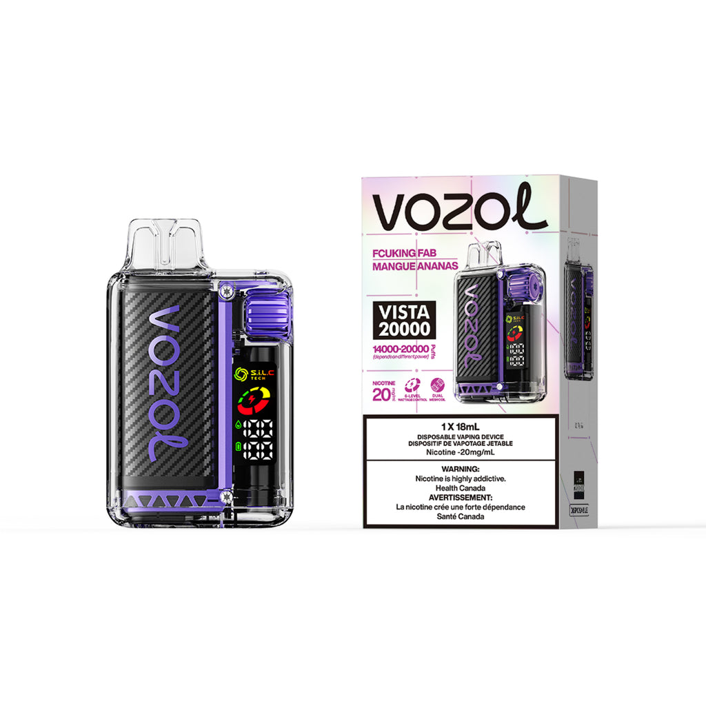 Vozol Vista Mango Pineapple high-performance vape device