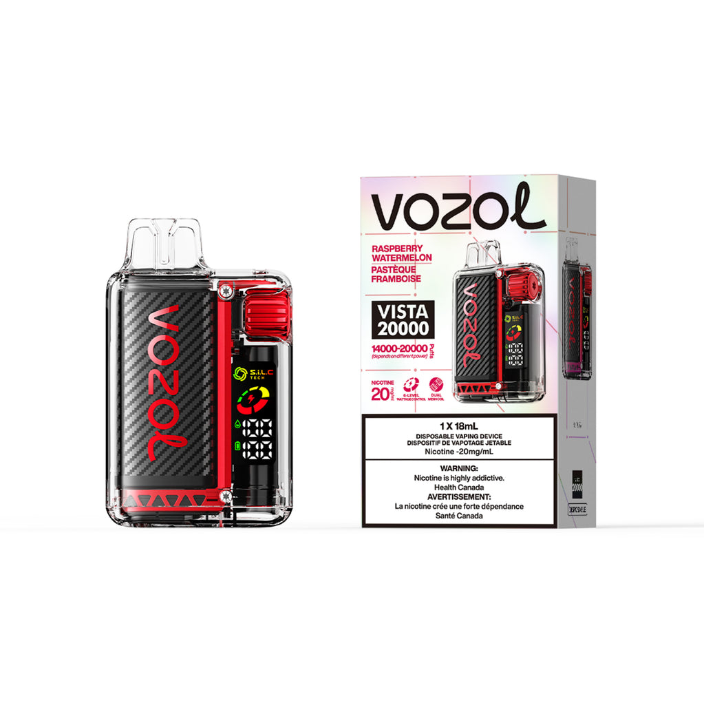 Vozol Vista Raspberry Watermelon vape