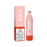Strawberry Ice - Vice 2500 Disposable Vape - Convenient and Flavorful, 2500 puffs, 6mL/20mg - Vape Cave