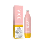 Strawberry Lemonade Ice - Vice 2500 Disposable Vape - Convenient and Flavorful, 2500 puffs, 6mL/20mg - Vape Cave