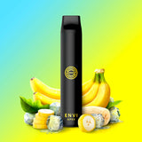 Banana Iced - Envi Apex Disposable Vape - Sleek design, up to 2500 puffs, 6mL juice capacity, 1100mAh battery - Vape Cave
