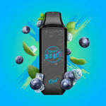 Blessed Blueberry Mint Iced - Flavour Beast Flow Disposable Vape - Sleek design, up to 4000 puffs, 10mL juice capacity, 600mAh battery, 1.2 ohm mesh coil - Vape Cave