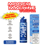 Blueberry Raspberry - Mooch Machine 5000 Puffs Disposable Vape - Up to 5000 puffs, 12ml e-liquid capacity, 2% nicotine concentration, 850mAh battery - Vape Cave