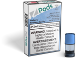 Blueberry Raspberry Squishy - Z Pods - Premium Stlth Compatible Pods - Wide Range of Flavors - Vape Cave