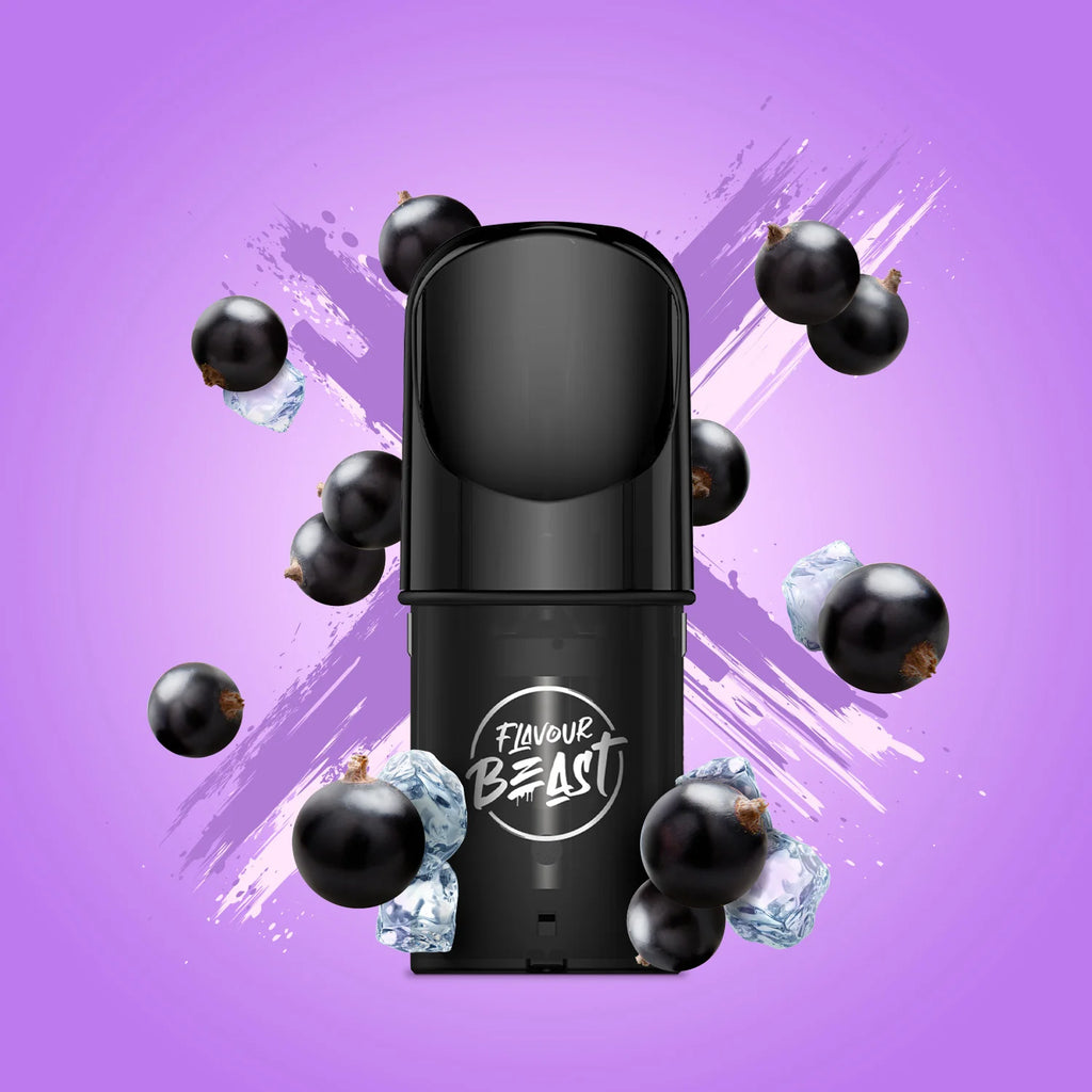 Bumpin Blackcurrant Iced - Flavour Beast Pods - STLTH Compatible Vape Pods - Vape Cave