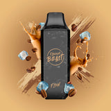 Chillin' Coffee Iced - Flavour Beast Flow Disposable Vape - Sleek design, up to 4000 puffs, 10mL juice capacity, 600mAh battery, 1.2 ohm mesh coil - Vape Cave