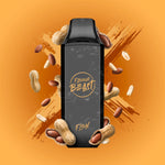 Churned Peanut - Flavour Beast Flow Disposable Vape - Sleek design, up to 4000 puffs, 10mL juice capacity, 600mAh battery, 1.2 ohm mesh coil - Vape Cave