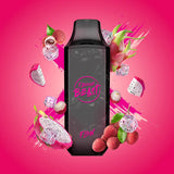 Dreamy Dragonfruit Lychee Iced - Flavour Beast Flow Disposable Vape - Sleek design, up to 4000 puffs, 10mL juice capacity, 600mAh battery, 1.2 ohm mesh coil - Vape Cave