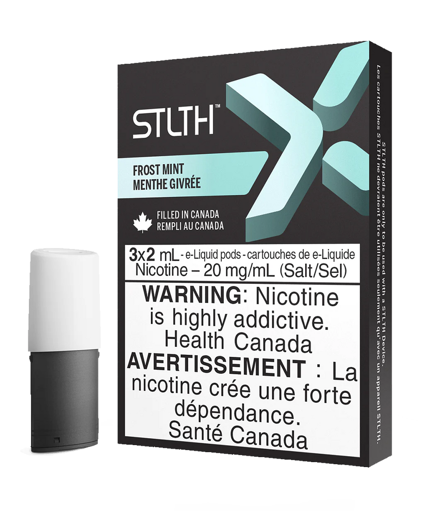 Frost Mint - Stlth X Pods - Premium Vape Pods with Intensified Flavour and Enhanced Airflow - Vape Cave