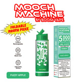 Fuzzy Apple - Mooch Machine 5000 Puffs Disposable Vape - Up to 5000 puffs, 12ml e-liquid capacity, 2% nicotine concentration, 850mAh battery - Vape Cave