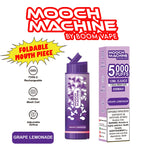 Grape Lemonade - Mooch Machine 5000 Puffs Disposable Vape - Up to 5000 puffs, 12ml e-liquid capacity, 2% nicotine concentration, 850mAh battery - Vape Cave