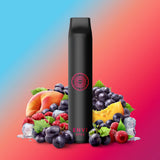 Grape Raspberry Peach Iced - Envi Apex Disposable Vape - Sleek design, up to 2500 puffs, 6mL juice capacity, 1100mAh battery - Vape Cave