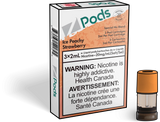 Ice Peachy Strawberry - Z Pods - Premium Stlth Compatible Pods - Wide Range of Flavors - Vape Cave