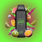 Kewl Kiwi Passionfruit Iced - Flavour Beast Flow Disposable Vape - Sleek design, up to 4000 puffs, 10mL juice capacity, 600mAh battery, 1.2 ohm mesh coil - Vape Cave