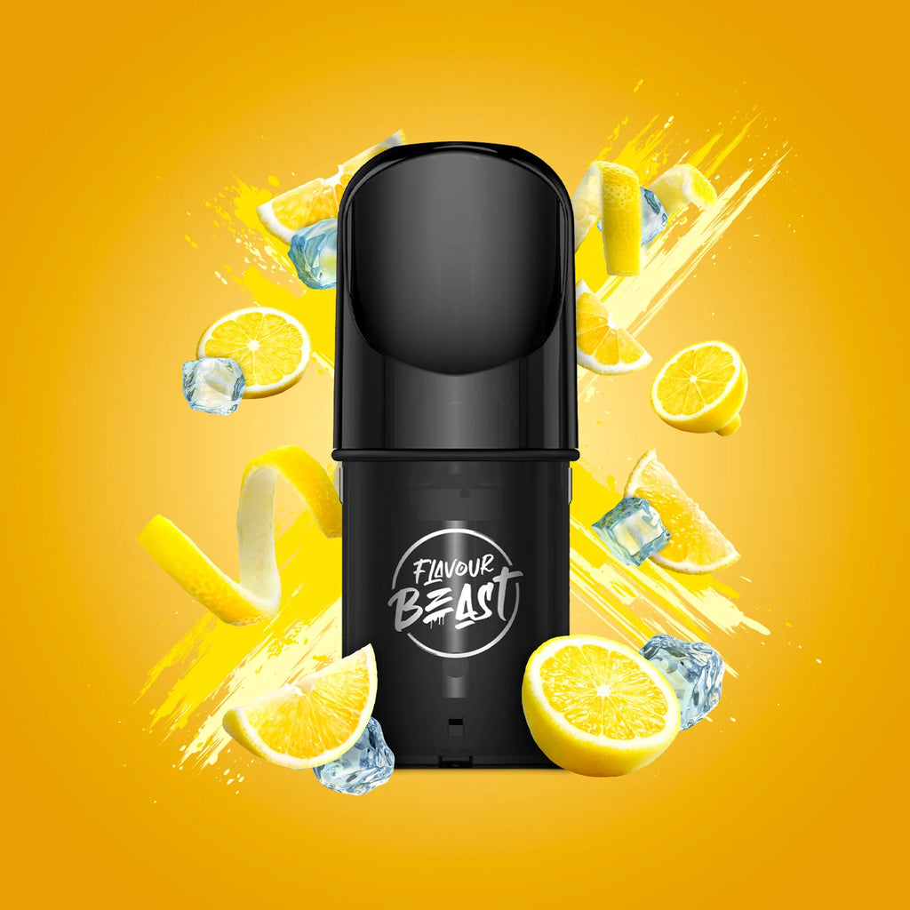 Lemon Squeeze Iced - Flavour Beast Pods - STLTH Compatible Vape Pods - Vape Cave