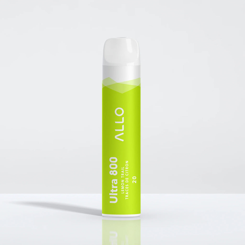 Lemon Trail - Allo Ultra 800 Disposable Vape - Sleek design, 800+ puffs, 3.8mL juice capacity, 550mAh battery - Vape Cave