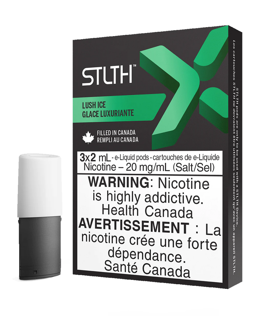 Lush Ice - Stlth X Pods - Premium Vape Pods with Intensified Flavour and Enhanced Airflow - Vape Cave