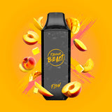 Mad Mango Peach - Flavour Beast Flow Disposable Vape - Sleek design, up to 4000 puffs, 10mL juice capacity, 600mAh battery, 1.2 ohm mesh coil - Vape Cave