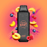 Packin' Peach Berry - Flavour Beast Flow Disposable Vape - Sleek design, up to 4000 puffs, 10mL juice capacity, 600mAh battery, 1.2 ohm mesh coil - Vape Cave