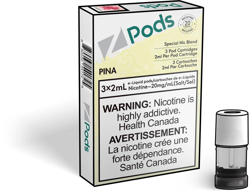 Pine - Z Pods - Premium Stlth Compatible Pods - Wide Range of Flavors - Vape Cave
