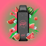 Weekend Watermelon Iced - Flavour Beast Flow Disposable Vape - Sleek design, up to 4000 puffs, 10mL juice capacity, 600mAh battery, 1.2 ohm mesh coil - Vape Cave