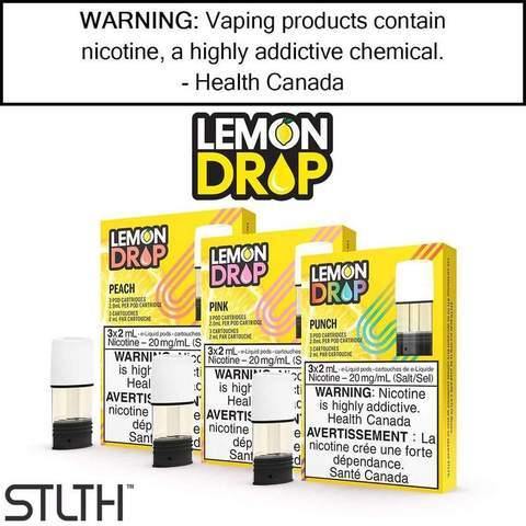Lemon Drop STLTH pods - vapecave.ca